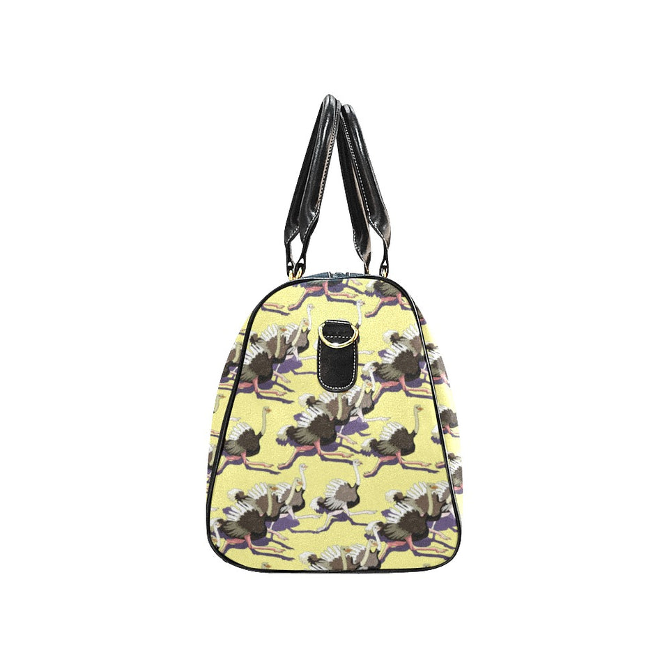 Ostrich Pattern Print Design 04 Travel Bag
