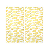 Potato Chips Pattern Print Design 02 Gauze Curtain
