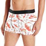 Watercolor Koi Fish Carp Fish pattern Men's All Over Print Boxer Briefs Men's Underwear