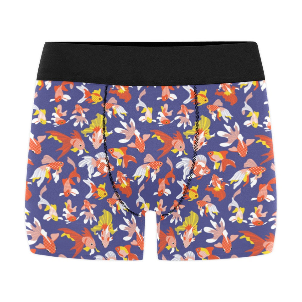Goldfish Pattern Print Design 04 Men's All Over Print Boxer Briefs Men's Underwear