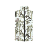 Monkey sloth lemur palm trees pattern Men's Padded Vest
