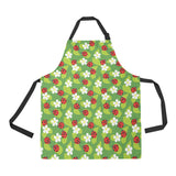 Ladybug Pattern Print Design 01 All Over Print Adjustable Apron