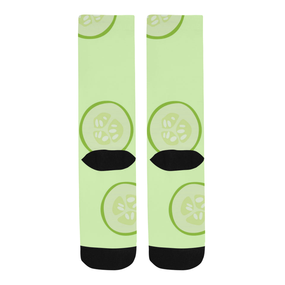 Cucumber pattern Crew Socks