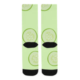 Cucumber pattern Crew Socks