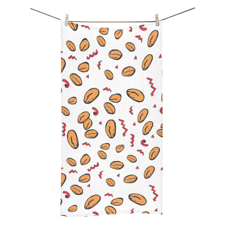 peanuts pattern background Bath Towel