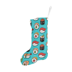 Cute sushi pattern Christmas Stocking