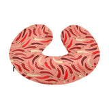 Beautiful Chili peppers pattern U-Shaped Travel Neck Pillow