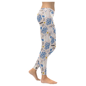 Cute peacock pattern Women's Legging Fulfilled In US