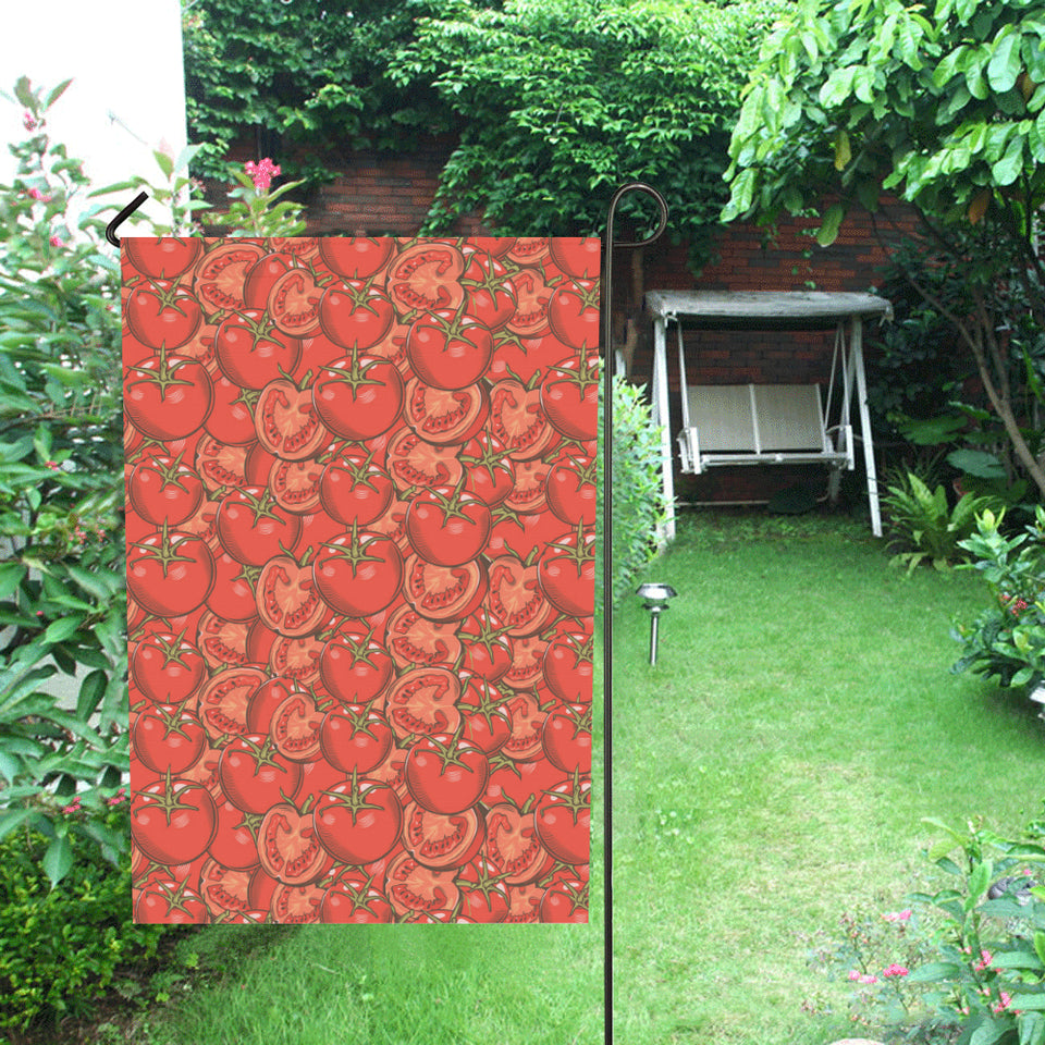 Red Tomato Pattern House Flag Garden Flag