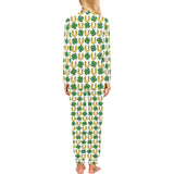 Horseshoes Pattern Print Design 04 Women's All Over Print Pajama Set