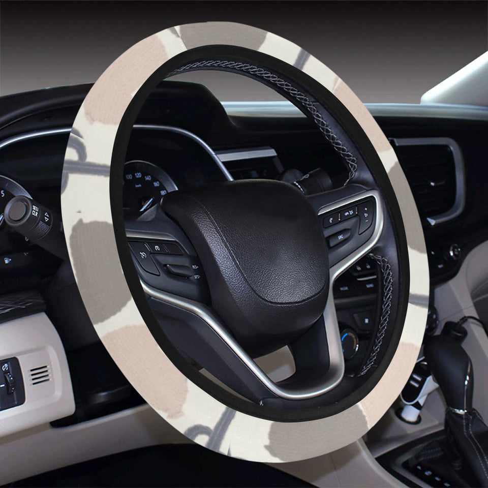 Llama Alpaca pattern Car Steering Wheel Cover