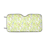 Tennis Pattern Print Design 01 Car Sun Shade