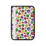 Dice Pattern Print Design 03 Car Seat Belt Cover