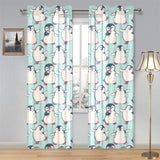 Cute Penguin pattern Gauze Curtain