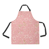 Bicycle Pattern Print Design 02 All Over Print Adjustable Apron