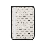Mustache Beard Pattern Print Design 05 Car Seat Belt Cover