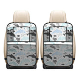 Cute dolphins Childish Style pattern Car Seat Back Organizer
