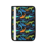 Colorful shark Car Seat Belt Cover