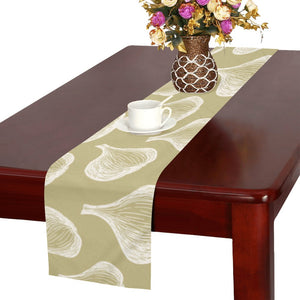 Garlic design pattern Table Runner
