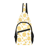 Potato Chips Pattern Print Design 03 All Over Print Chest Bag