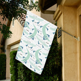 Crocodile diver pattern House Flag Garden Flag