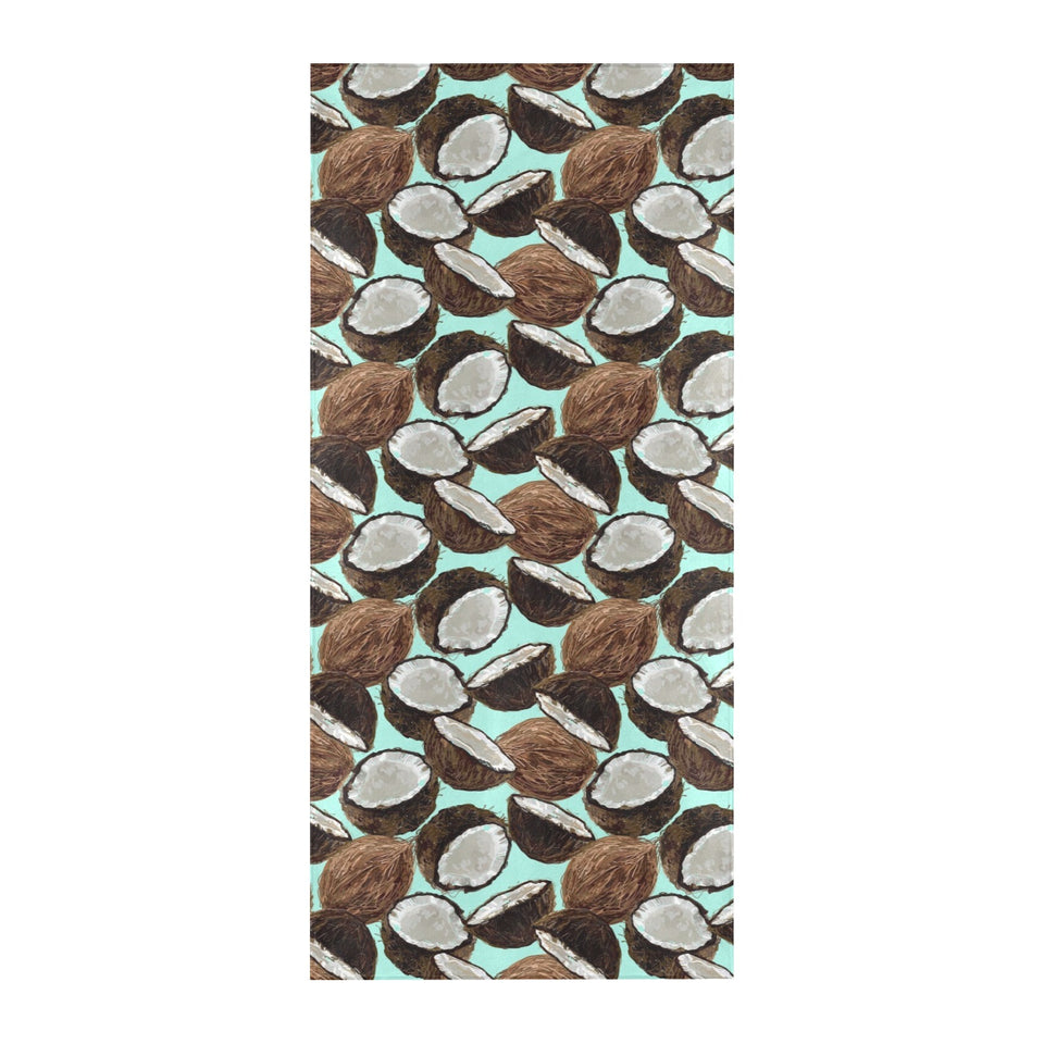 Coconut Pattern Print Design 03 Beach Towel