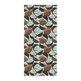 Coconut Pattern Print Design 03 Beach Towel