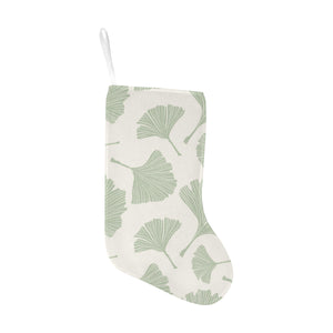 Ginkgo leaves pattern Christmas Stocking