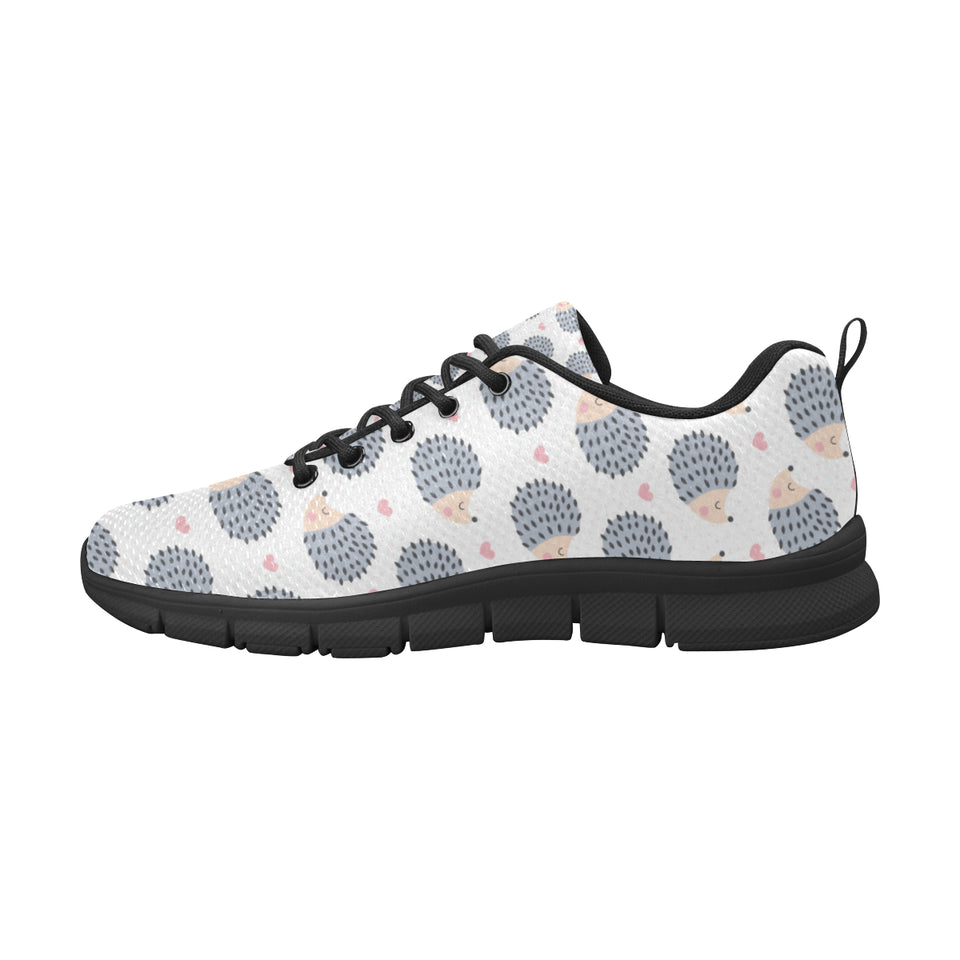 Hedgehog Pattern Print Design 04 Men's Breathable Sneakers ( Model 055)