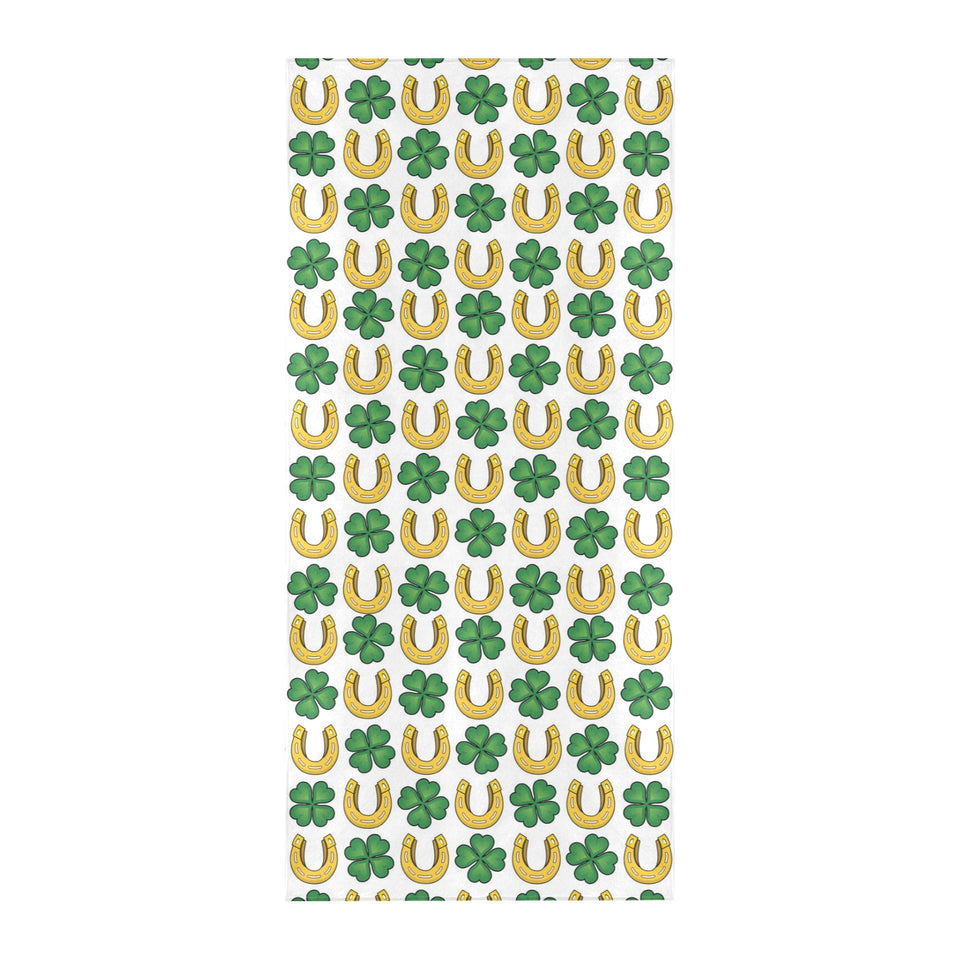 Horseshoes Pattern Print Design 04 Beach Towel