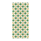 Horseshoes Pattern Print Design 04 Beach Towel