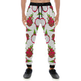 dragon fruits white background Unisex Casual Sweatpants