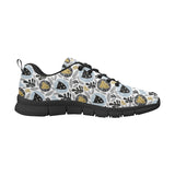 Lion Pattern Print Design 05 Men's Breathable Sneakers ( Model 055)