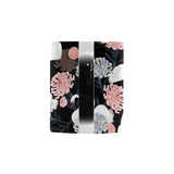 white swan blooming flower pattern Morphing Mug Heat Changing Mug