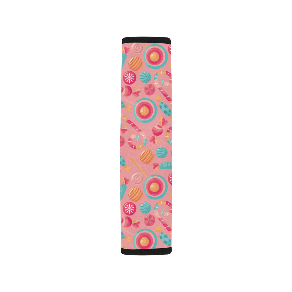 Colorful candy pattern Car Seat Belt Cover