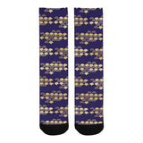 Beautiful japanese fan pattern Crew Socks