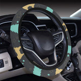 Deers star tree pattern Car Steering Wheel Cover