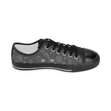 Beer hand drawn pattern Kids' Boys' Girls' Low Top Canvas Shoes Black