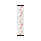 Chihuahua bone paw pattern Car Seat Belt Cover