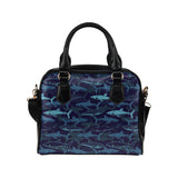Shark pattern Shoulder Handbag