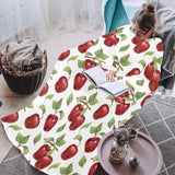 Red apples pattern Blanket Robe with Sleeves