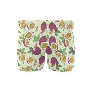 Paassion fruit pattern Men's Swimming Trunks