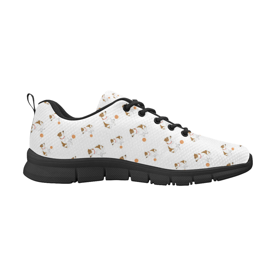 Jack Russel Pattern Print Design 05 Women's Sneaker Shoes