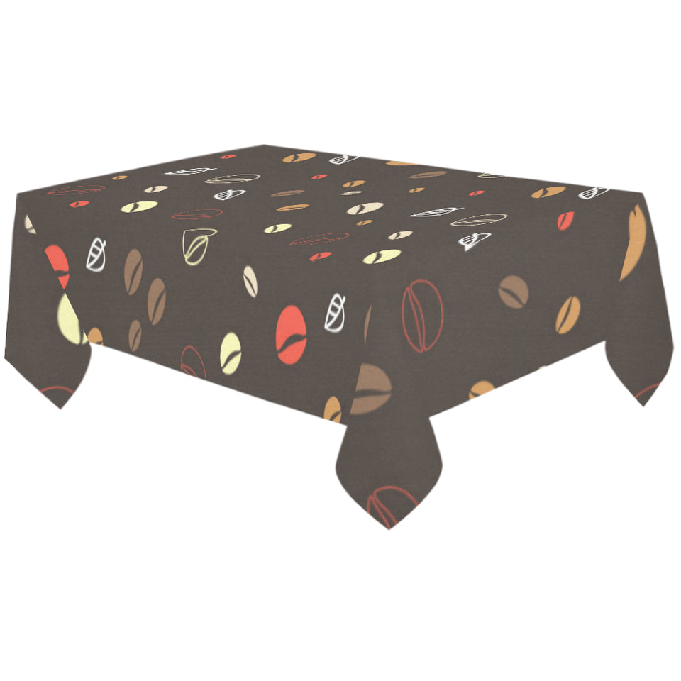 Coffee bean leave pattern Tablecloth