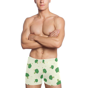 Broccoli pattern Men's Swimming Trunks