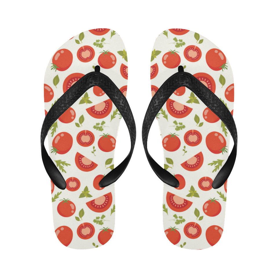 Tomato pattern Unisex Flip Flops