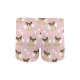 Cute unicorn pug pattern Men's Swimming Trunks