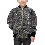 Handwritten cheese pattern Kids' Boys' Girls' Bomber Jacket