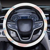 Cute rainbow clound pattern Car Steering Wheel Cover