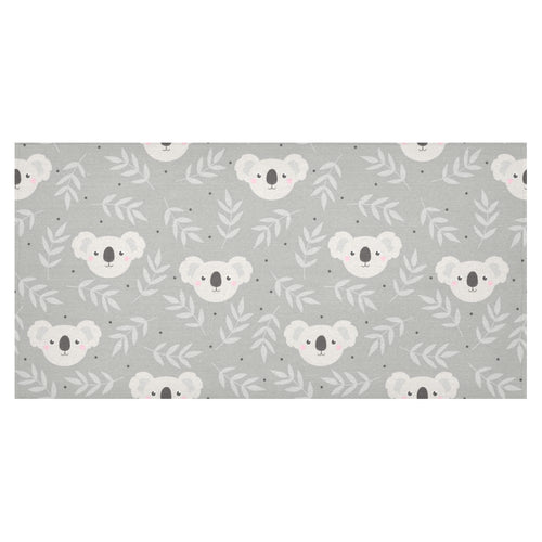Cute koala leaves pattern Tablecloth